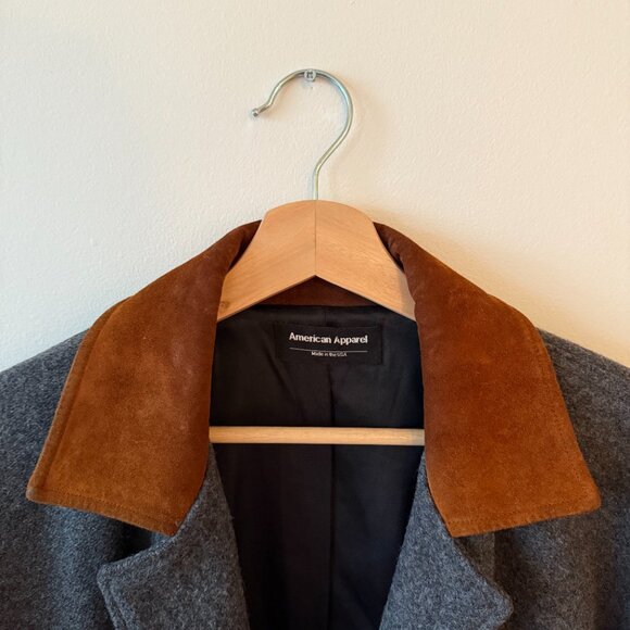 American Apparel Classic Wool Coat - Picture 3 of 5
